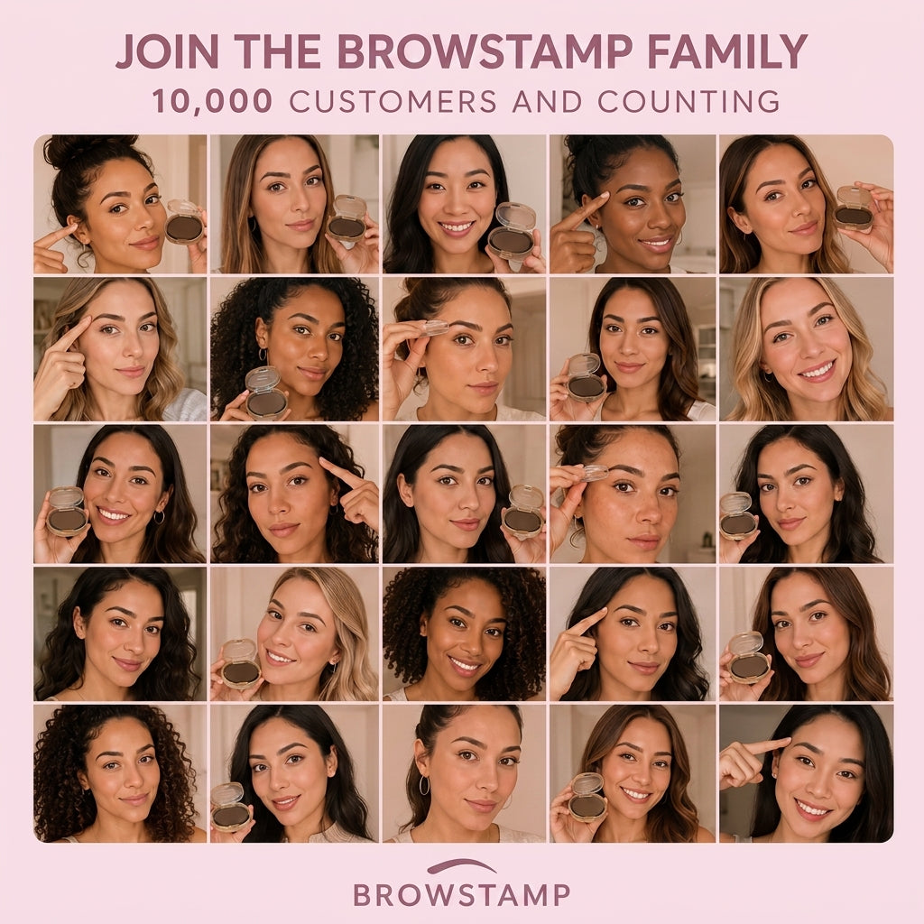 BrowStamp Eyebrow Stamp Kit | Fuller Natural Brows in Seconds